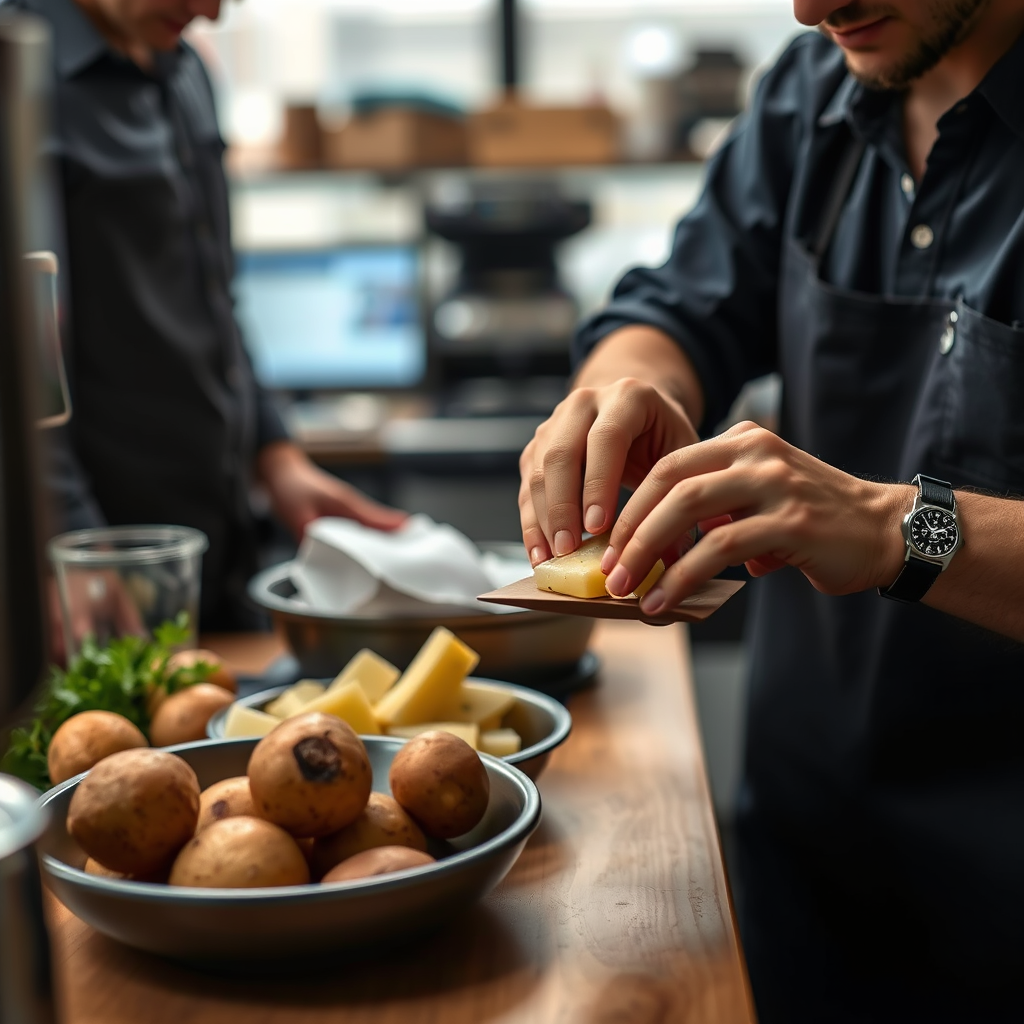 Potatoes - potato salad without mayonnaise recipe