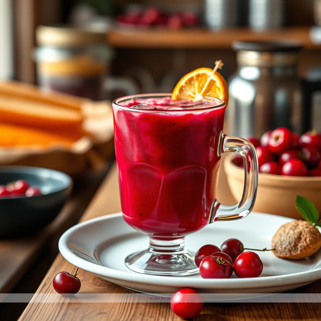 Precautions - juice recipes with cranberry
