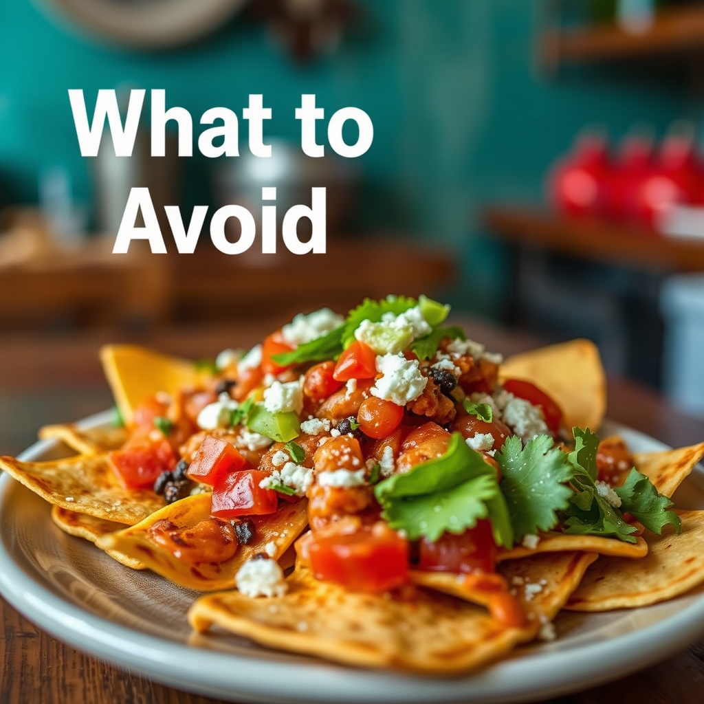 Precautions - easy nacho recipes