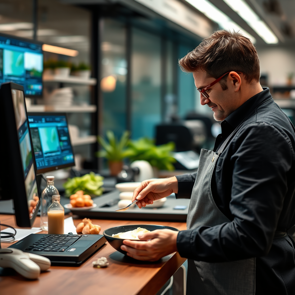 Preparation - recipe garlic aioli mayonnaise
