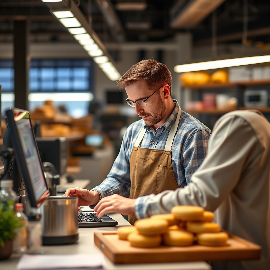Preparation Steps - recipe for biscuits made with mayonnaise