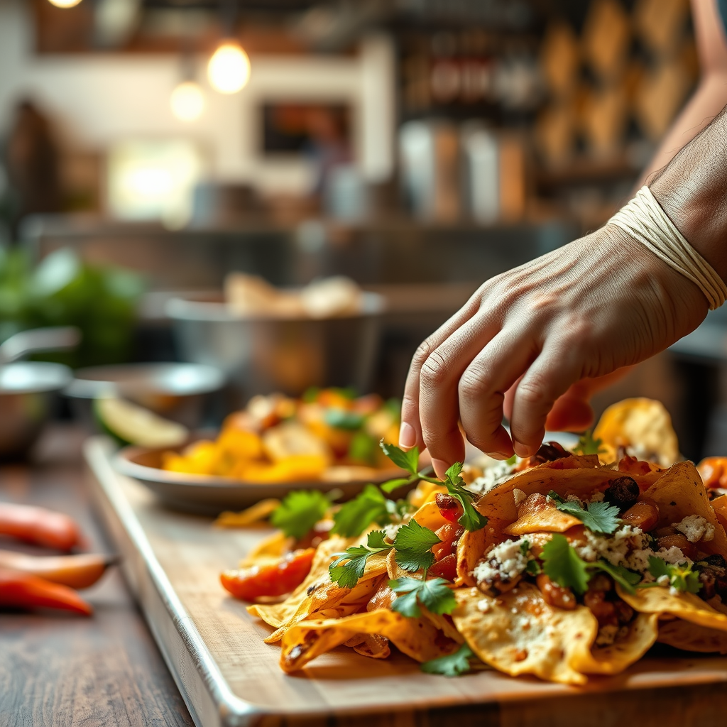 Preparation Steps - chicken nachos recipe