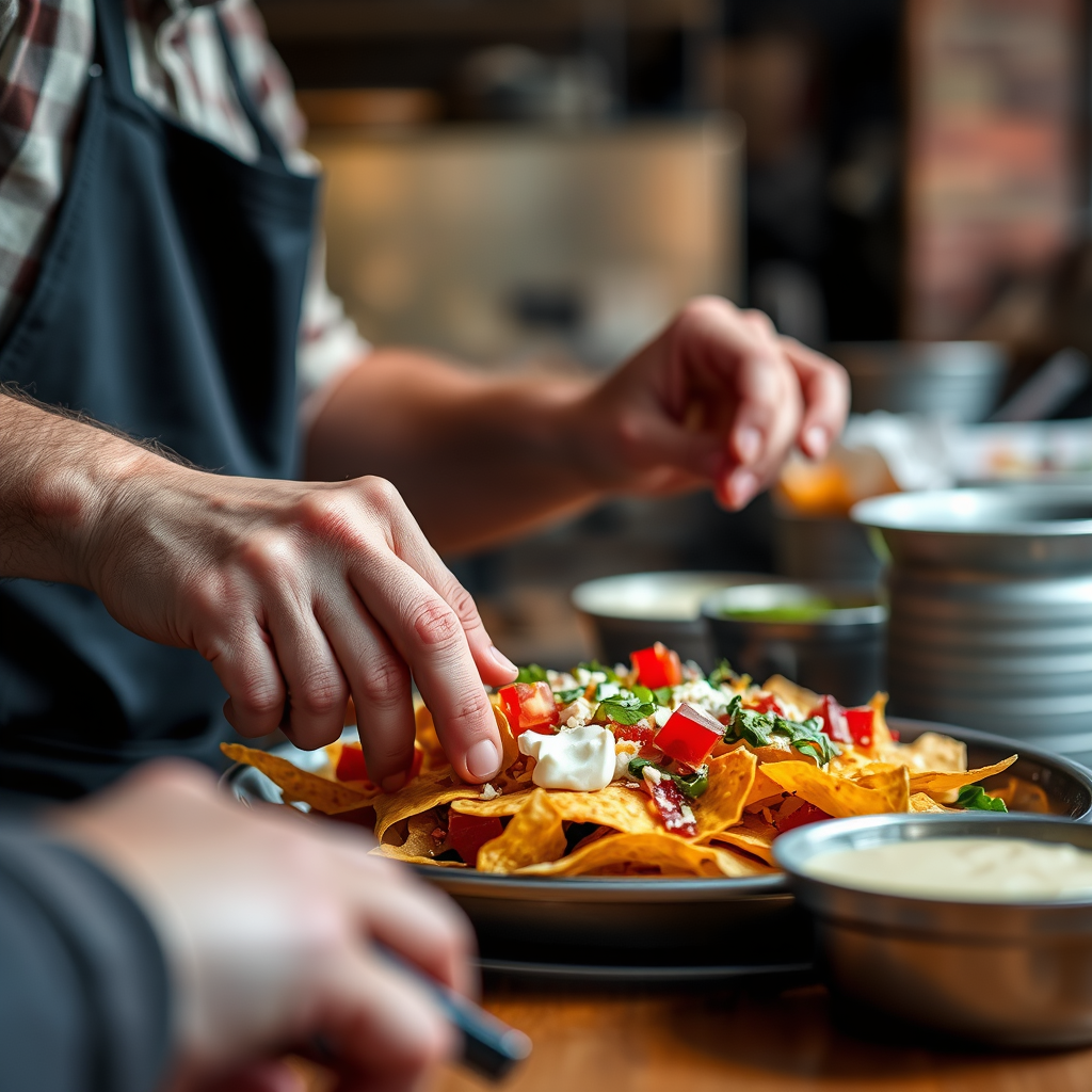 Preparation Steps - oven nachos recipe