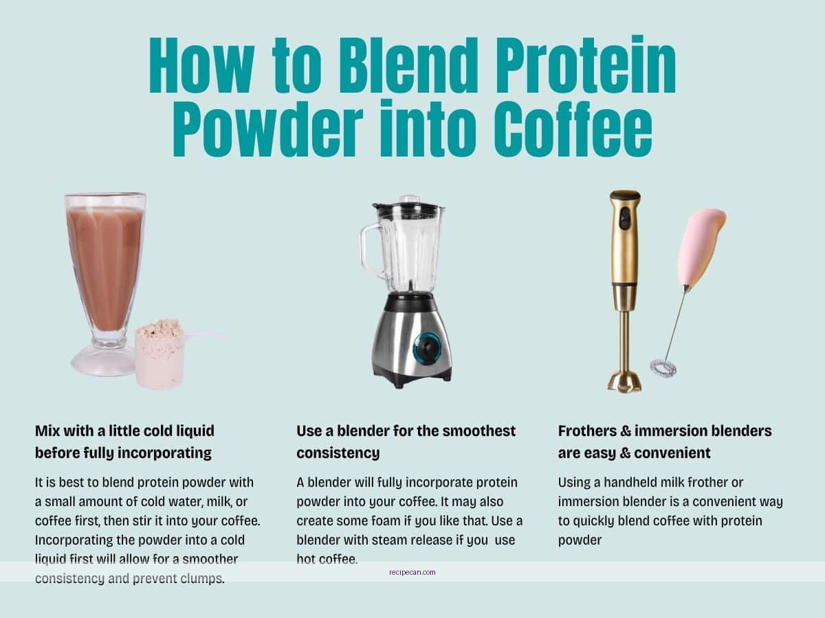 Protein Powder Coffee Preparation Guide Ingredients Tools Safely Making Protein Powder - protein powder coffee recipe