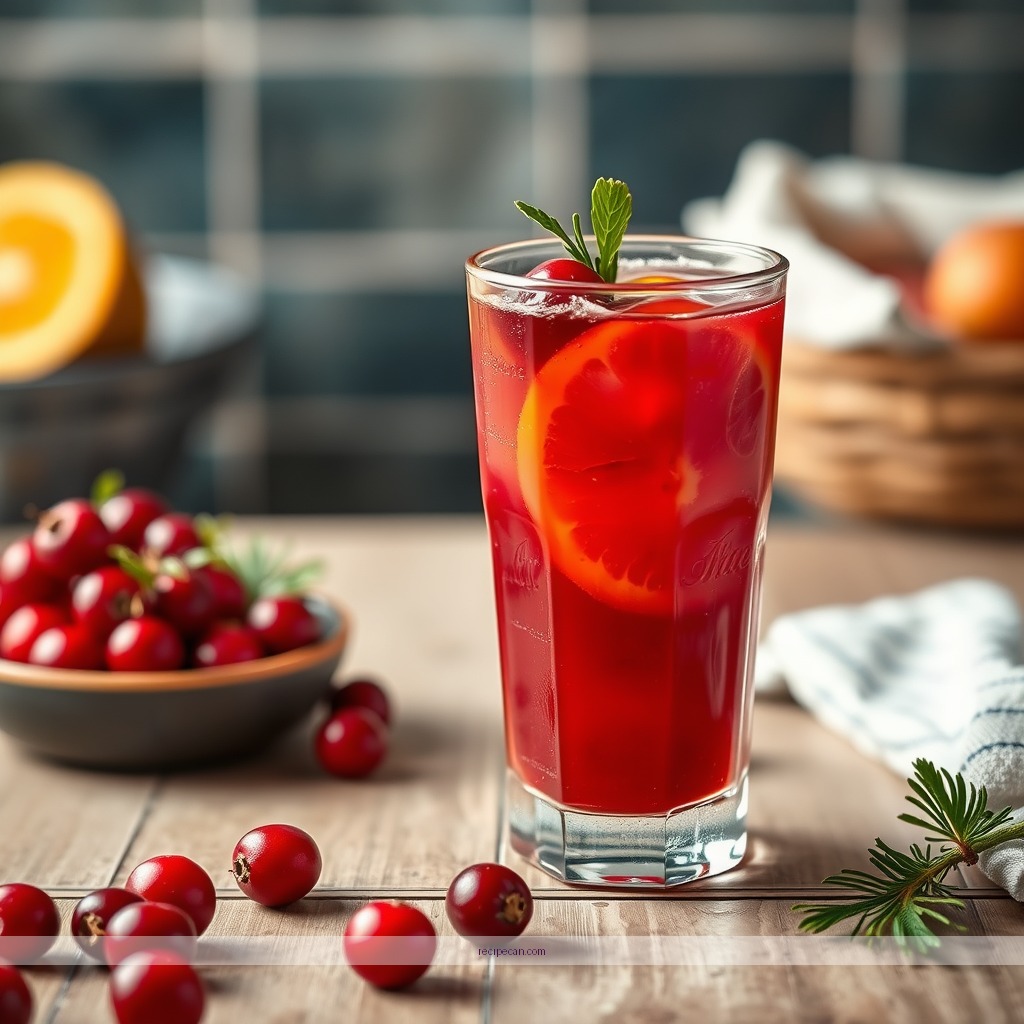 Recipe - cranberry orange juice recipe