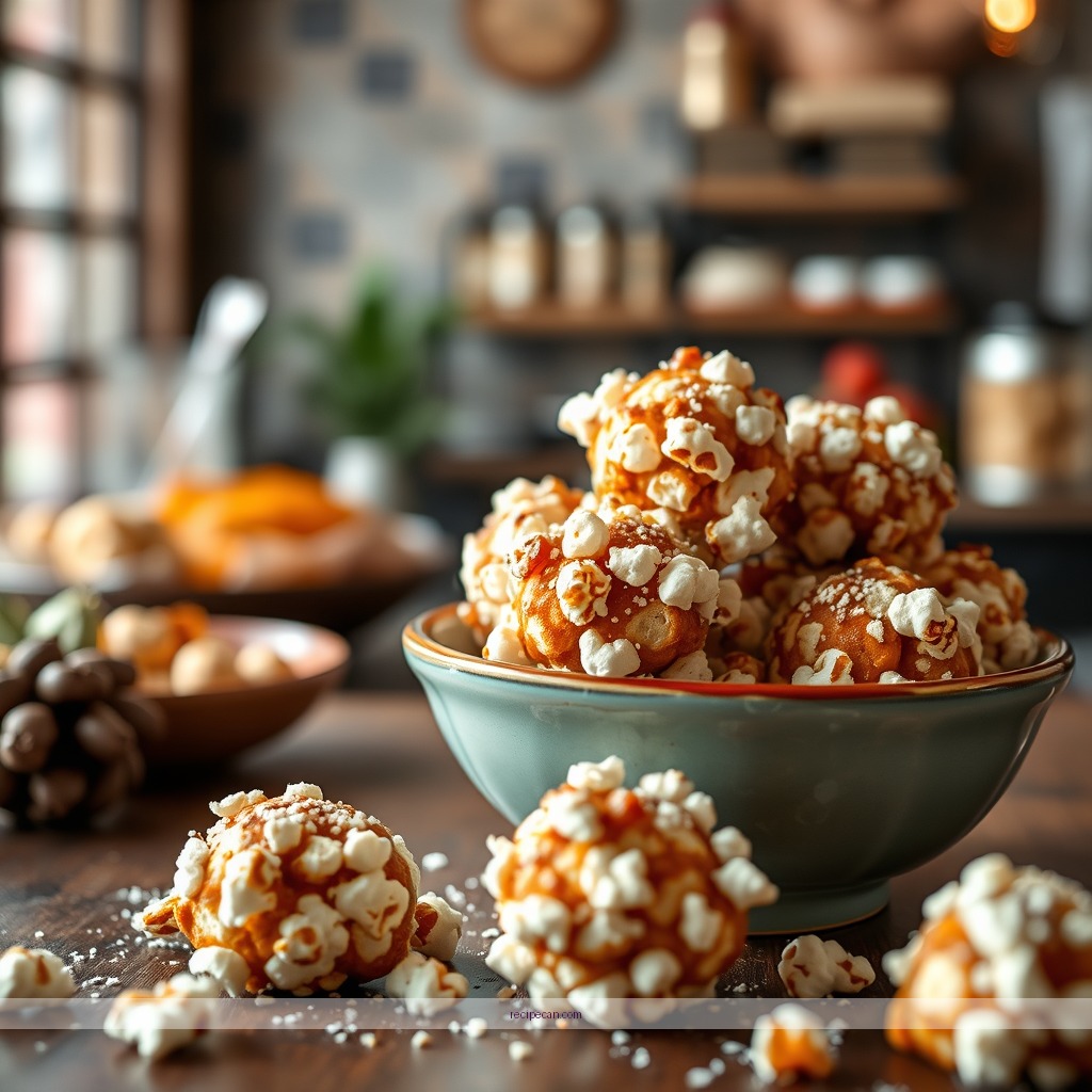 Recipe - halloween popcorn balls recipe