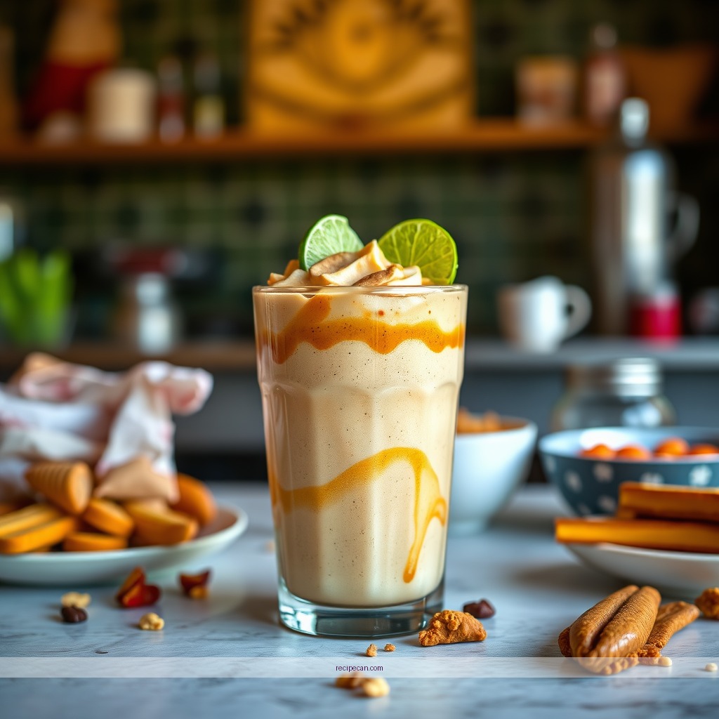 Recipe - jamba juice peanut butter moo'd recipe