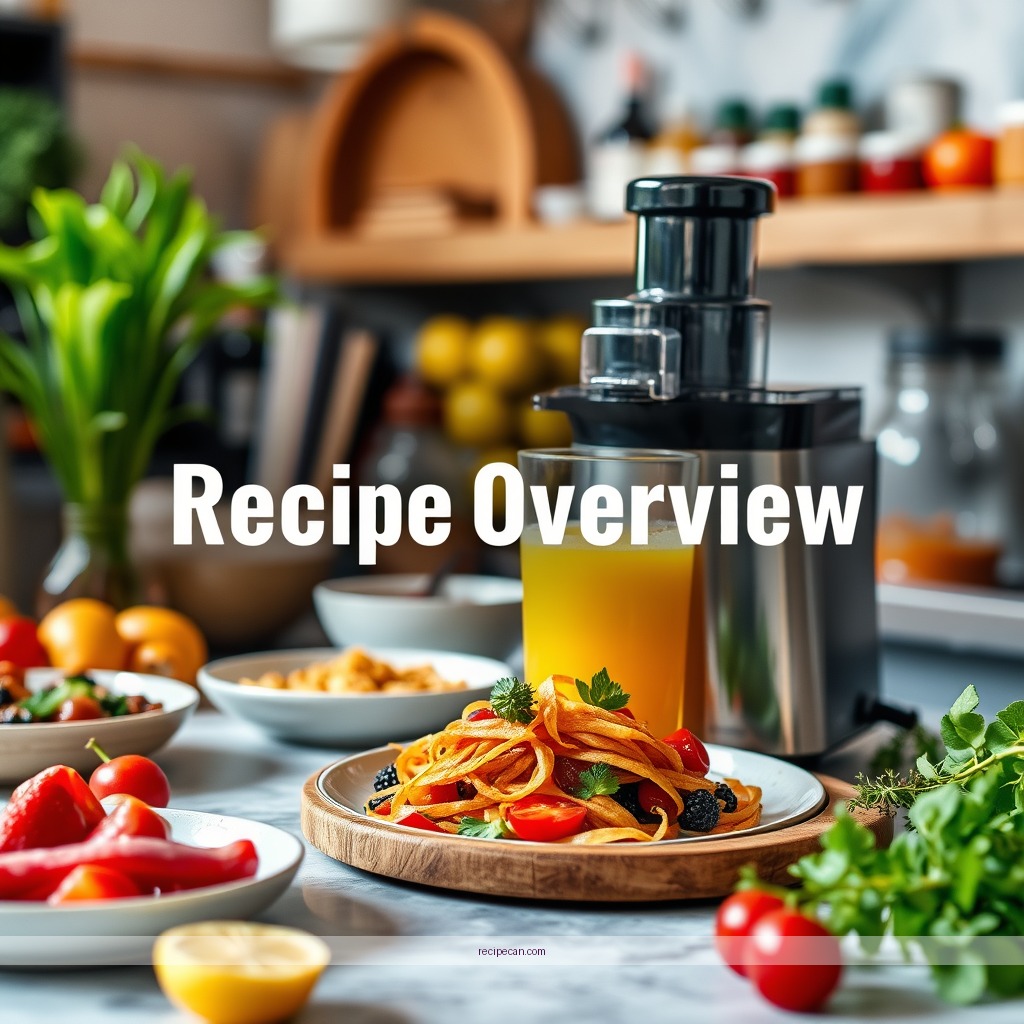 Recipe - juice recipes with juicer
