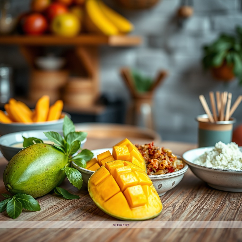 Recipe - juicing recipes mango