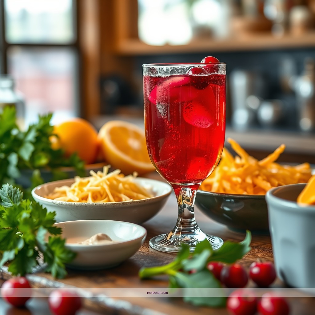 Recipe - orange cranberry juice recipe