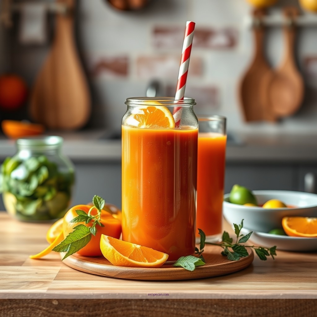 Recipe - orange dream machine jamba juice recipe