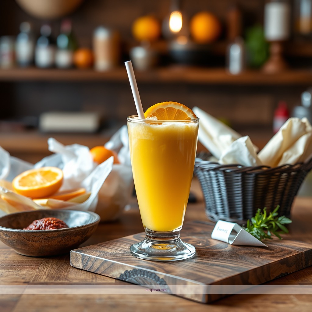 Recipe - orange julius with orange juice recipe