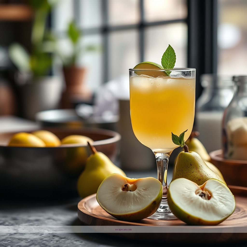 Recipe - pear fruit juice recipes