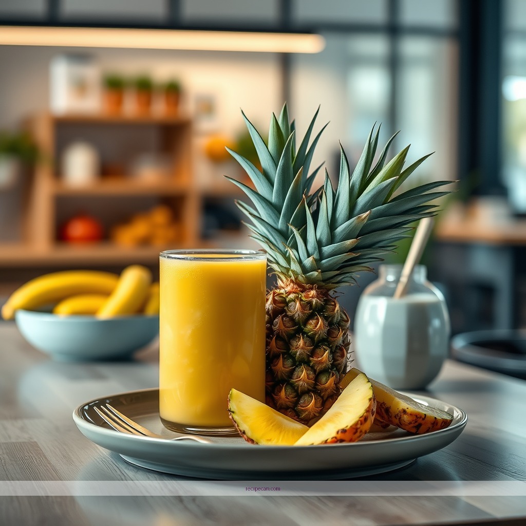 Recipe - pineapple juicing recipe