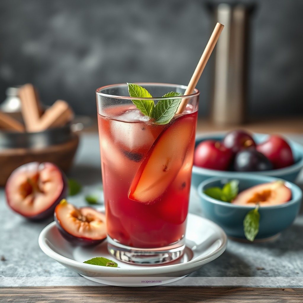 Recipe - plum juice recipe