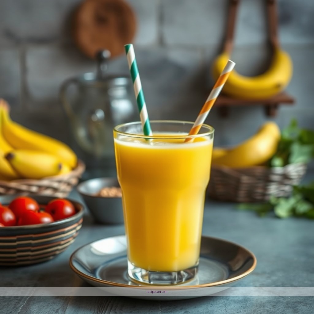 Recipe - recipe for banana juice