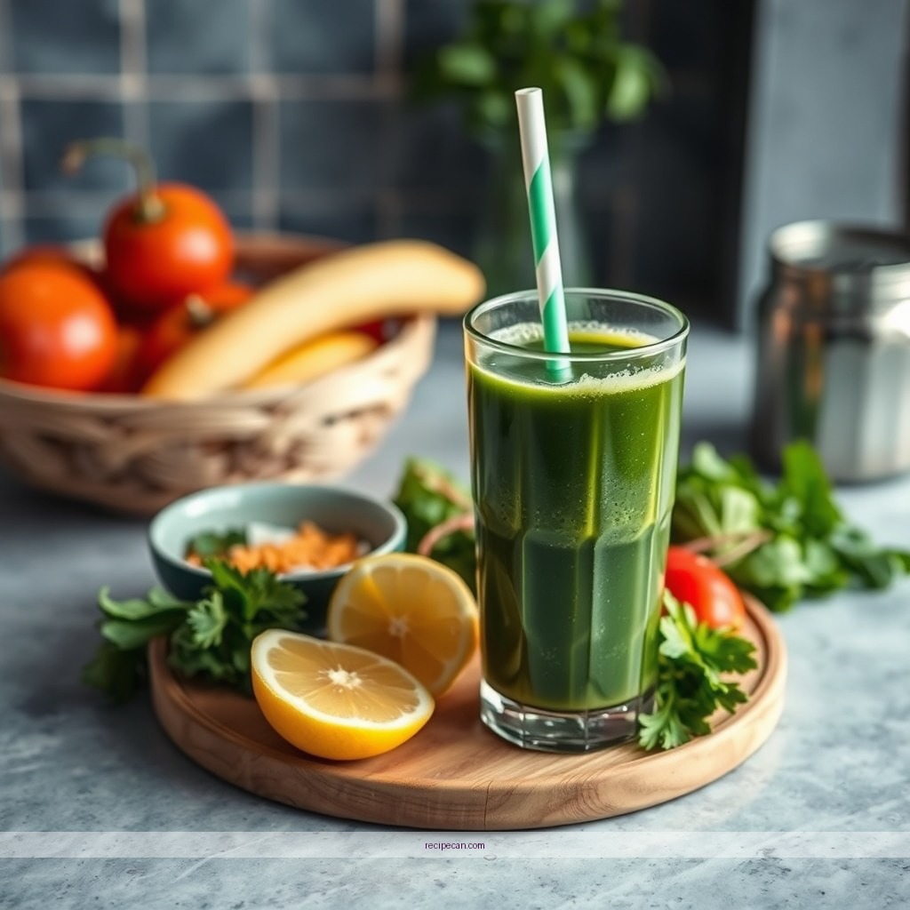 Recipe - recipe for green juice