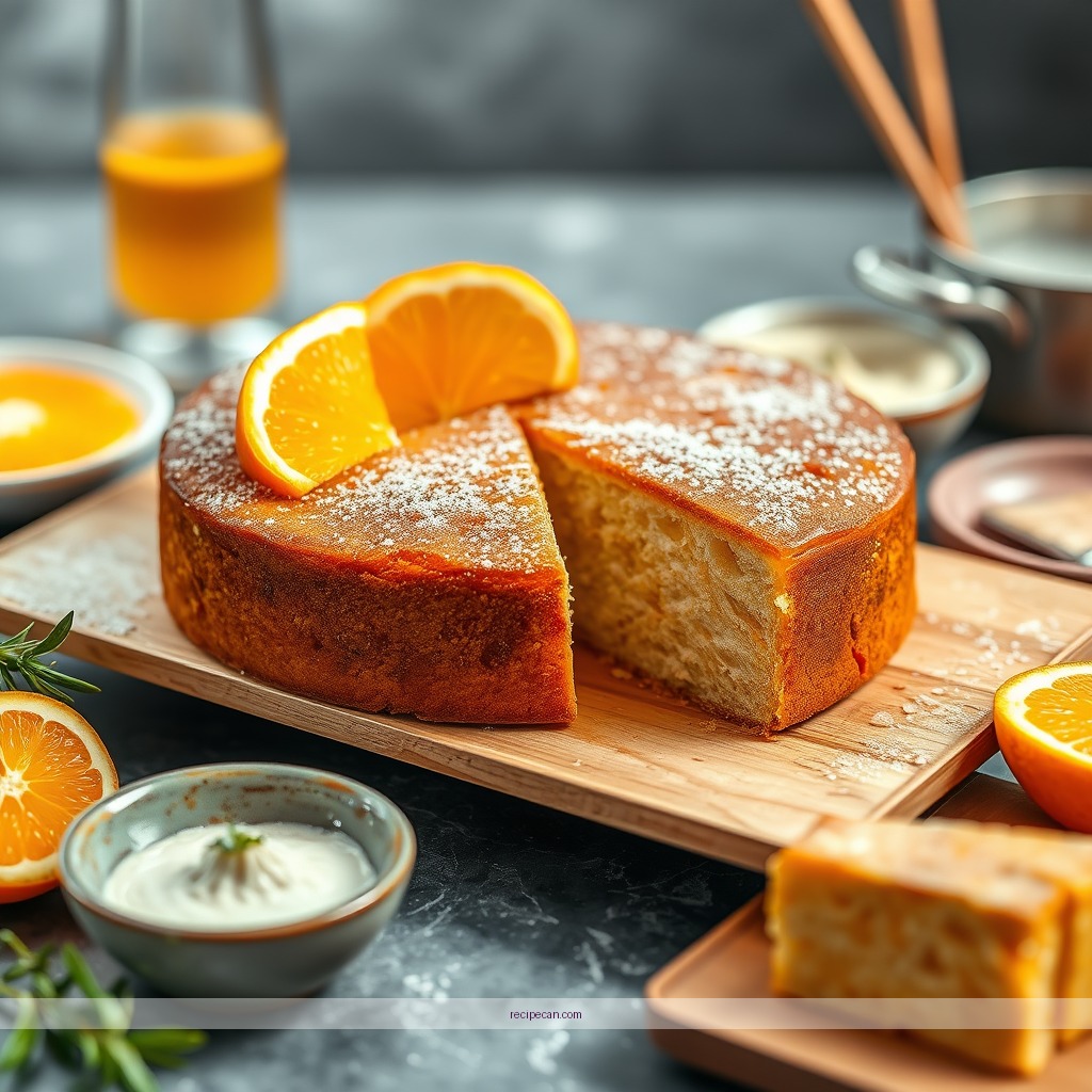 Recipe - recipe orange juice cake