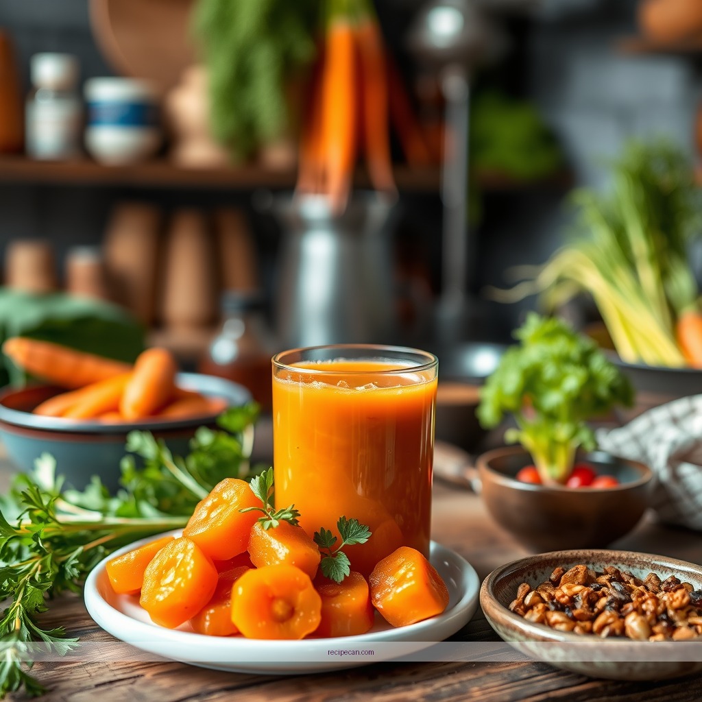 Recipe - recipes with carrot juice