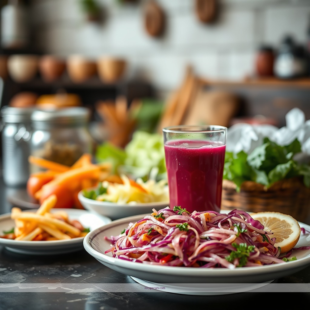 Recipe - red cabbage juice recipe