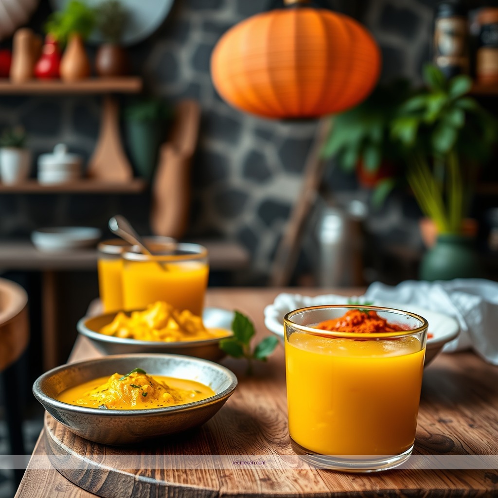 Recipe - turmeric juice recipes