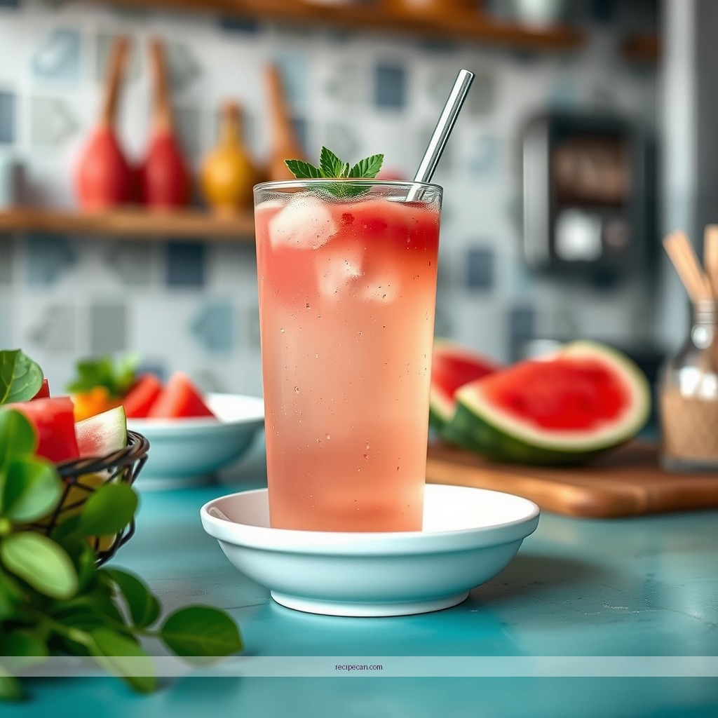 Recipe - watermelon juice drink recipe