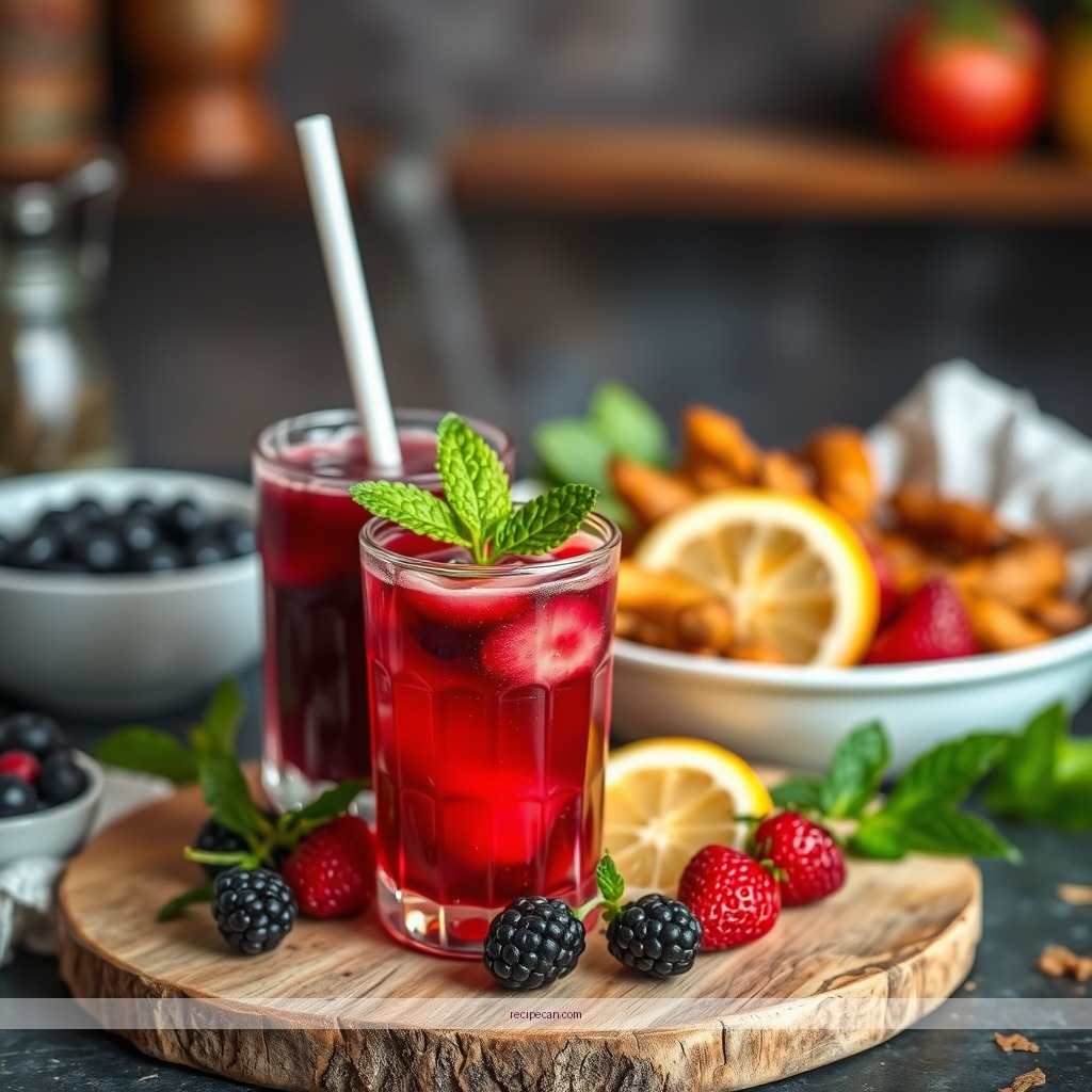 Recipe - berry juice recipe