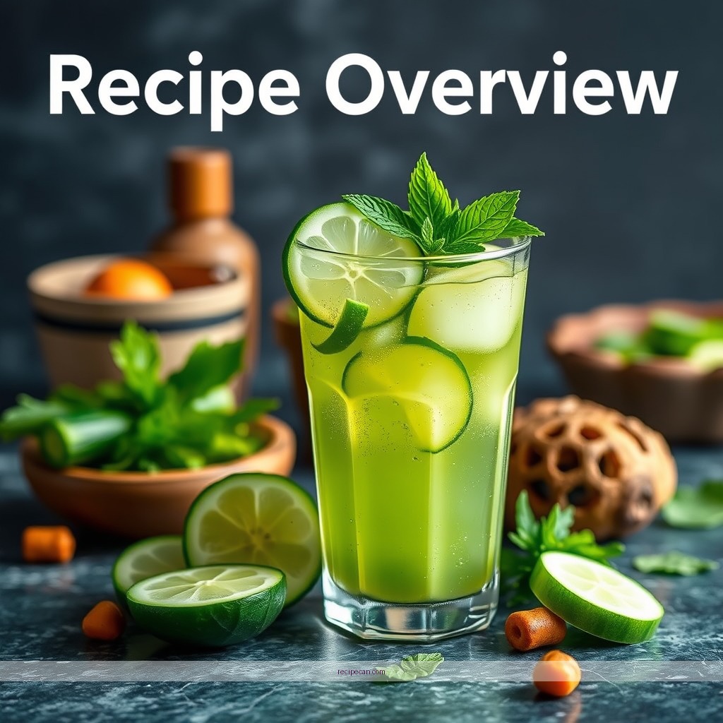 Recipe - best cucumber juice recipe