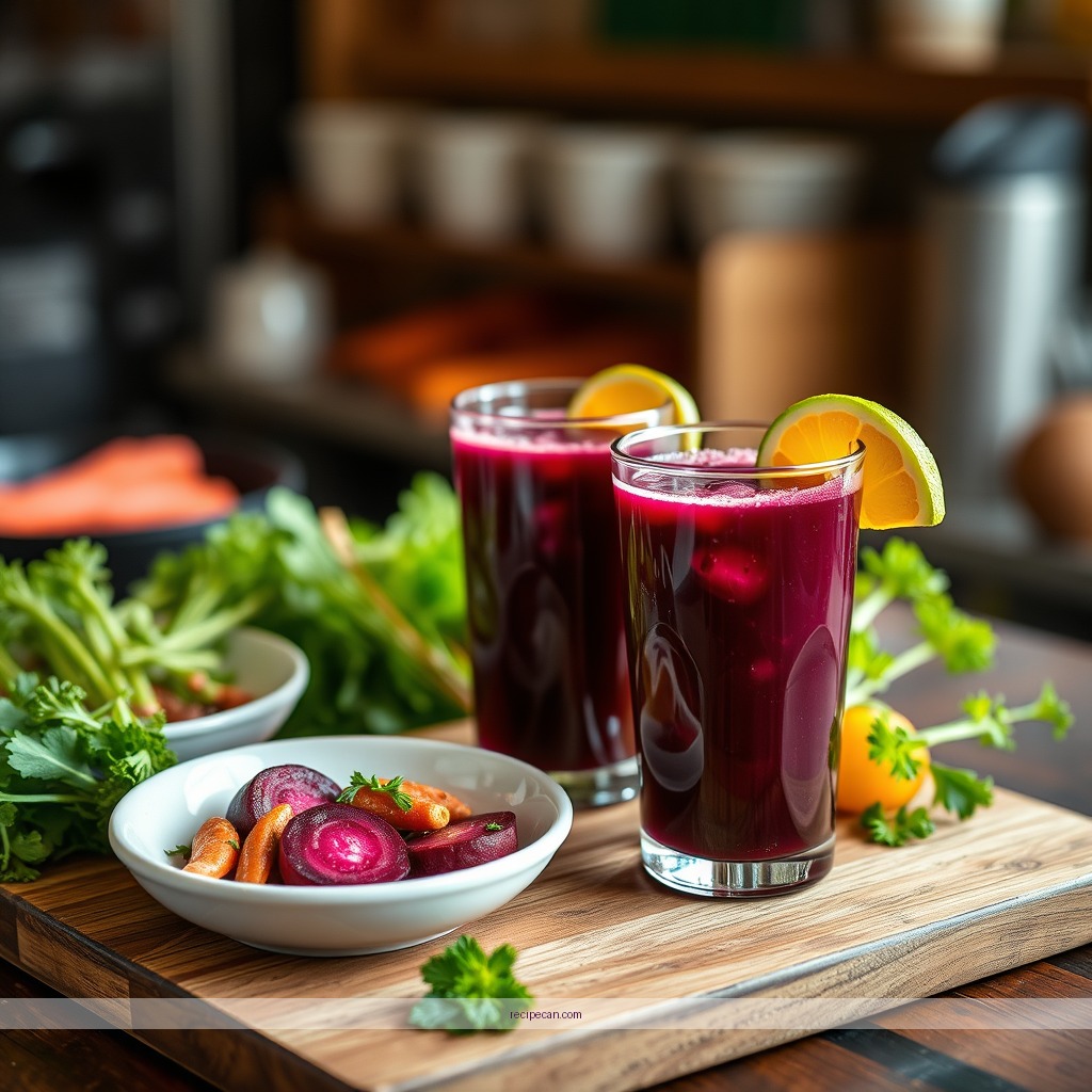 Recipe - carrot and beet juice recipe