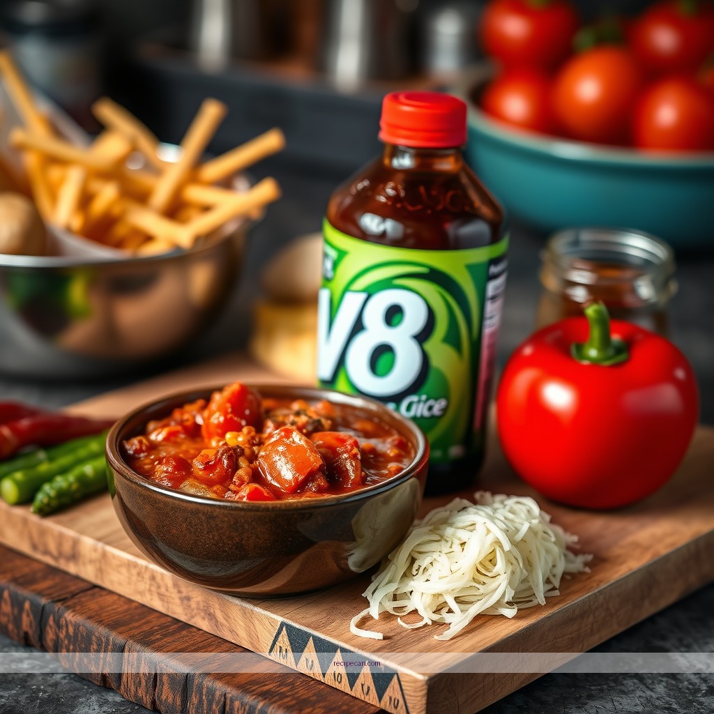 Recipe - chili recipe with v8 juice