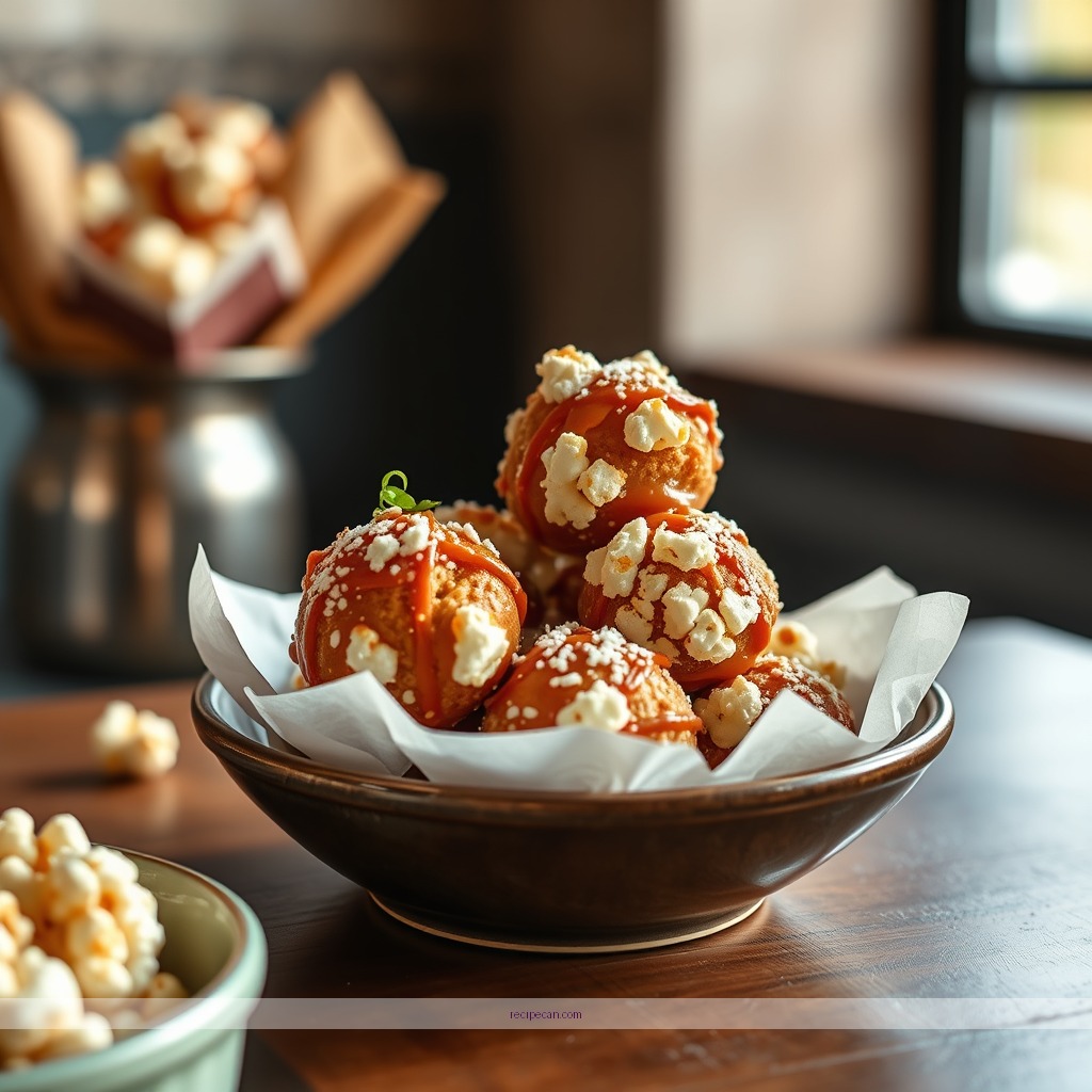 Recipe - popcorn caramel balls recipe