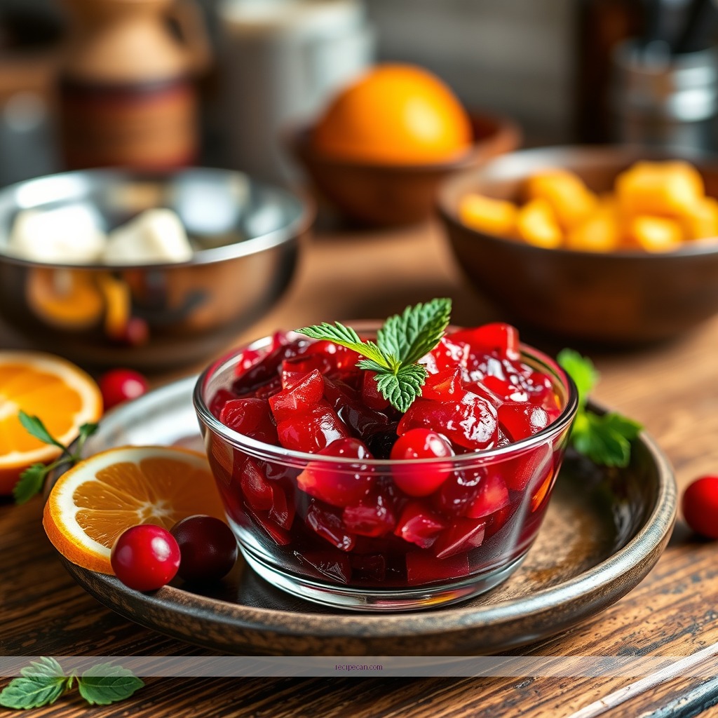 Recipe - cranberry relish recipe with orange juice