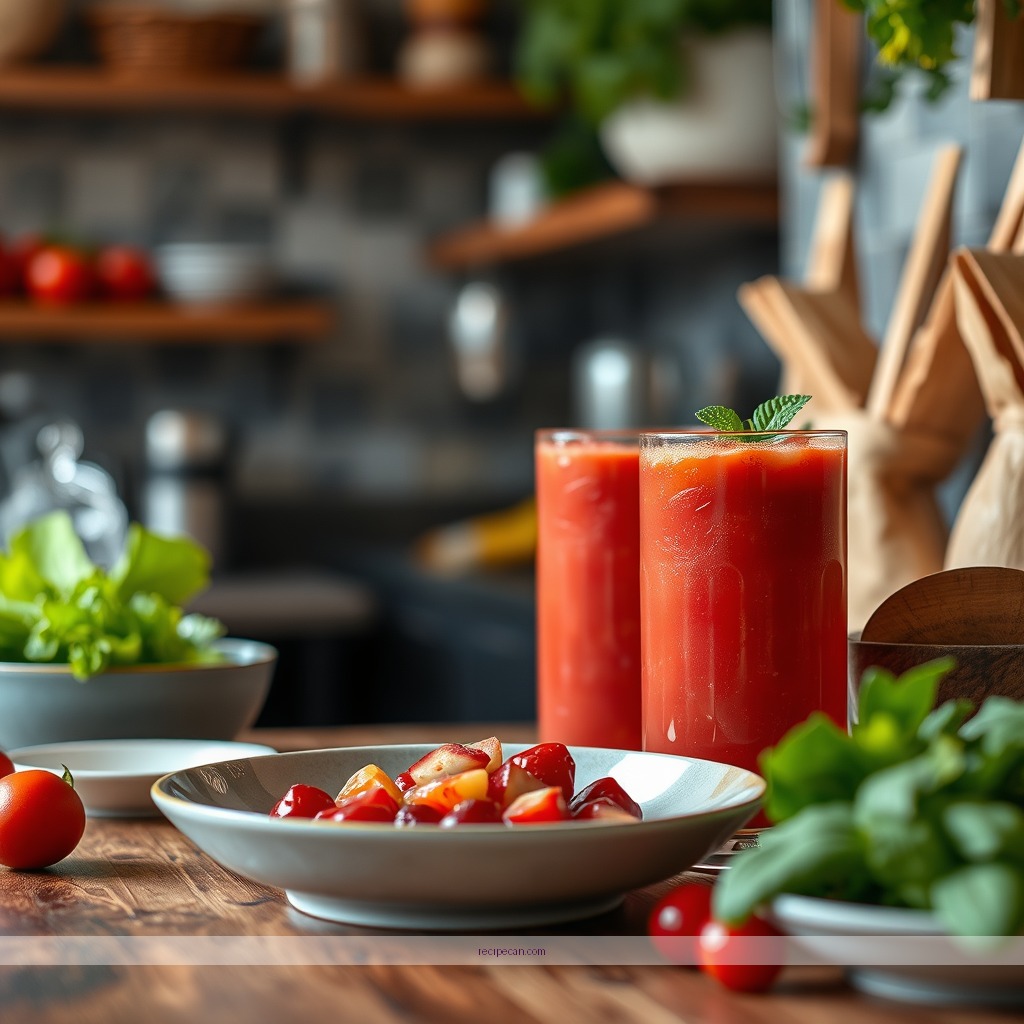 Recipe - fruit and vegetable juice recipes
