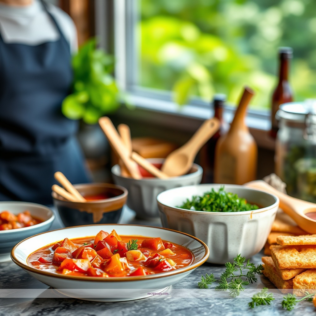 Recipe - goulash recipe with tomato juice