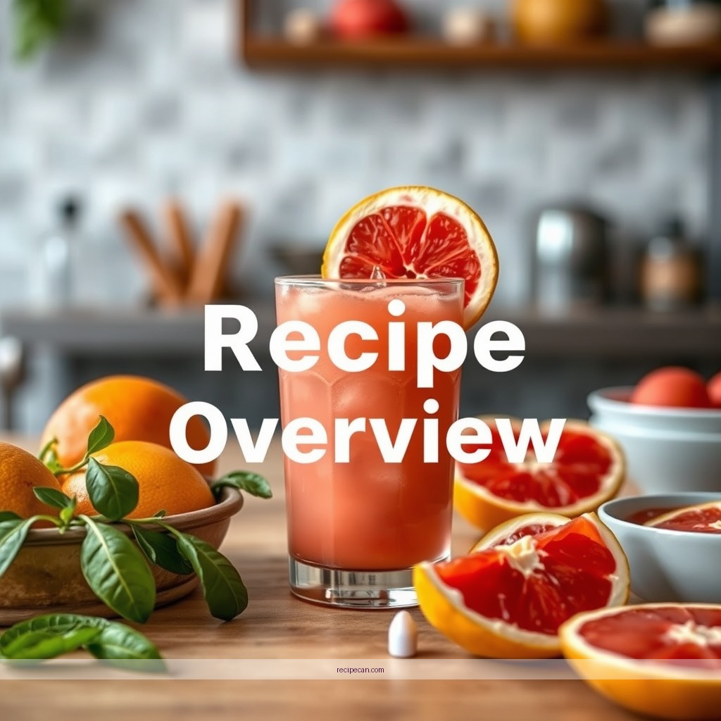 Recipe - grapefruit juice recipes