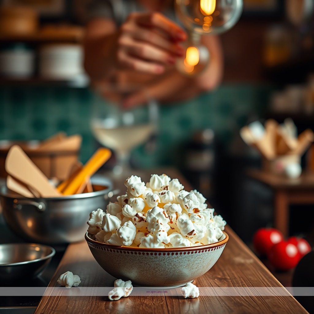 Recipe - popcorn marshmallow recipe