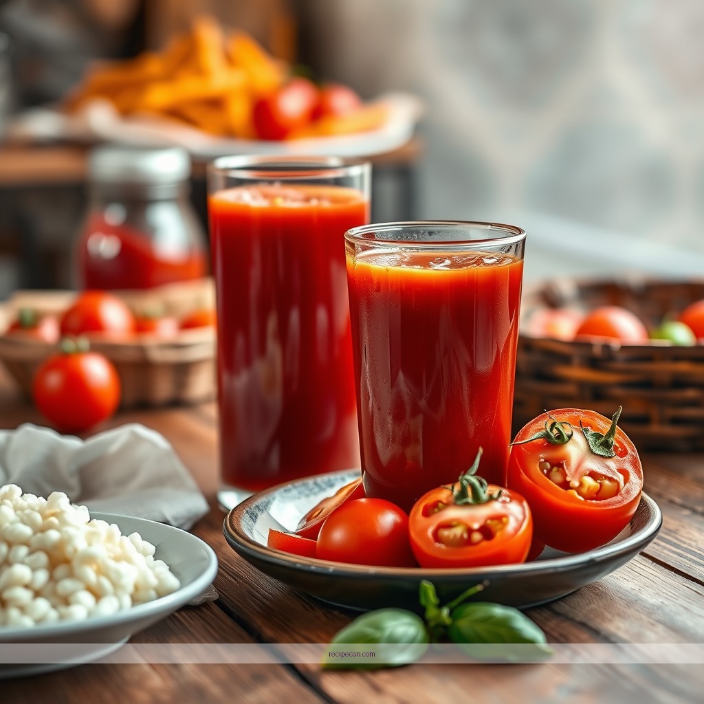 Recipe - homemade tomato juice recipes