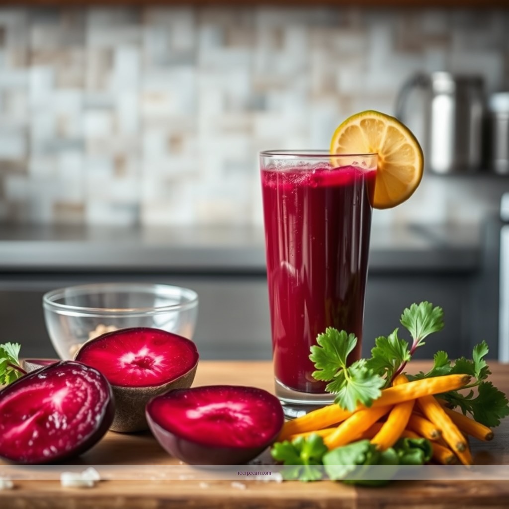 Recipe - juice recipe with beets