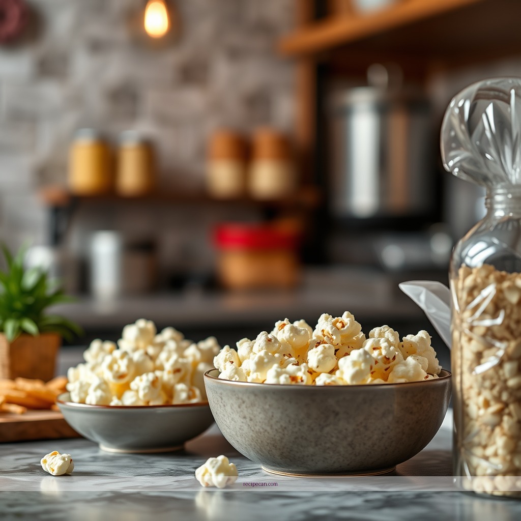 Recipe - popcorn recipe with white chocolate