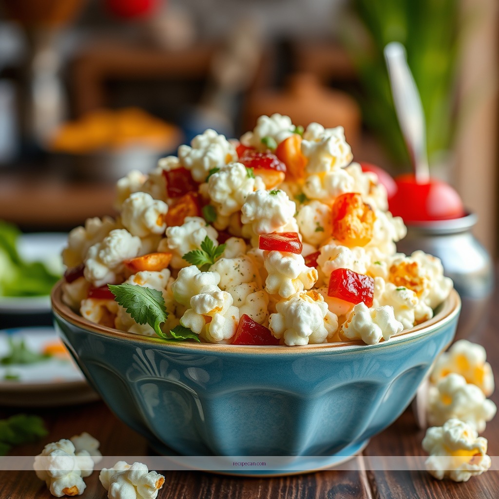Recipe - popcorn salad recipe