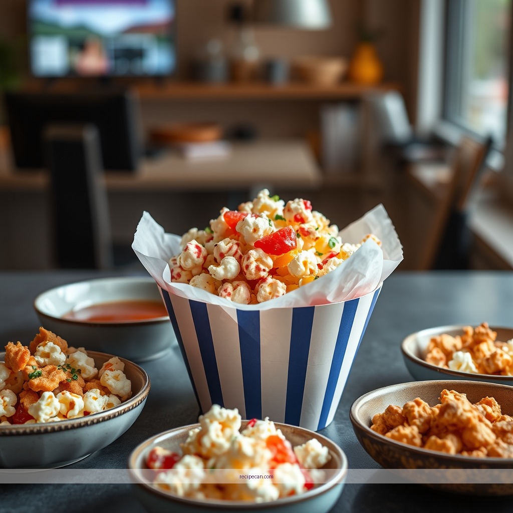 Recipe - rainbow popcorn recipe