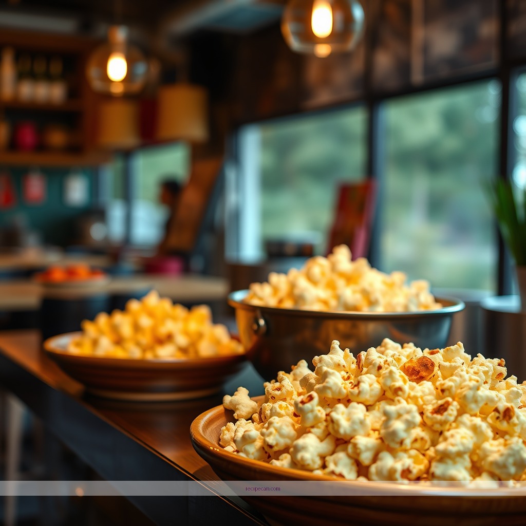 Recipe - recipe for sweet popcorn