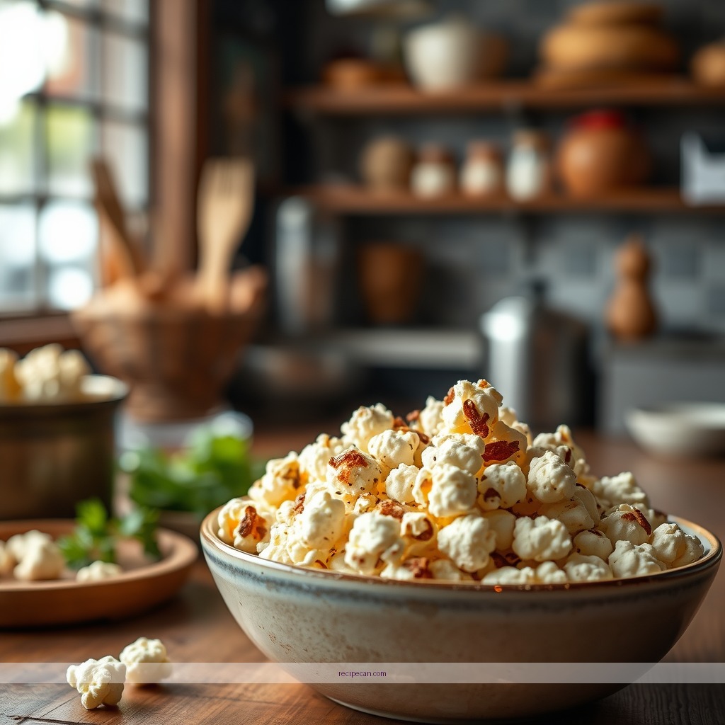 Recipe - truffle popcorn recipe