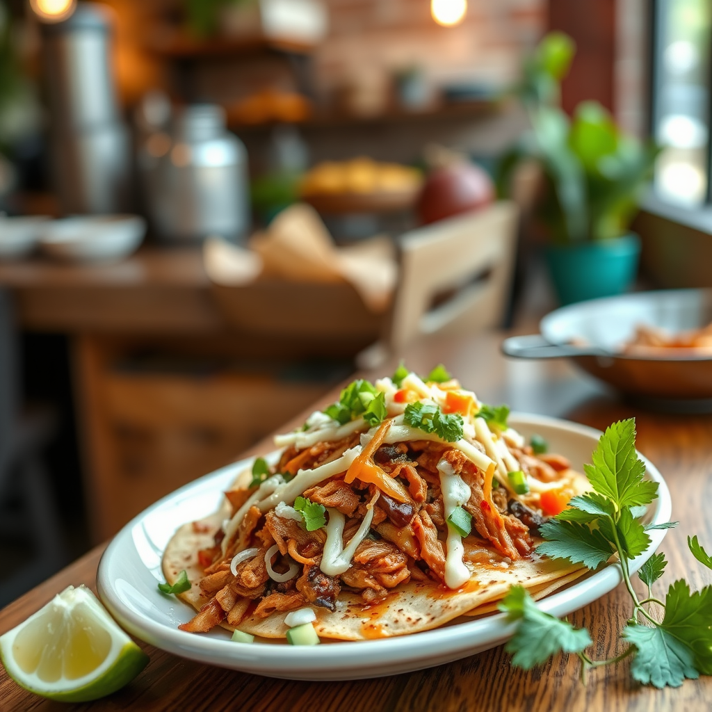 Recipe - pulled pork nacho recipes