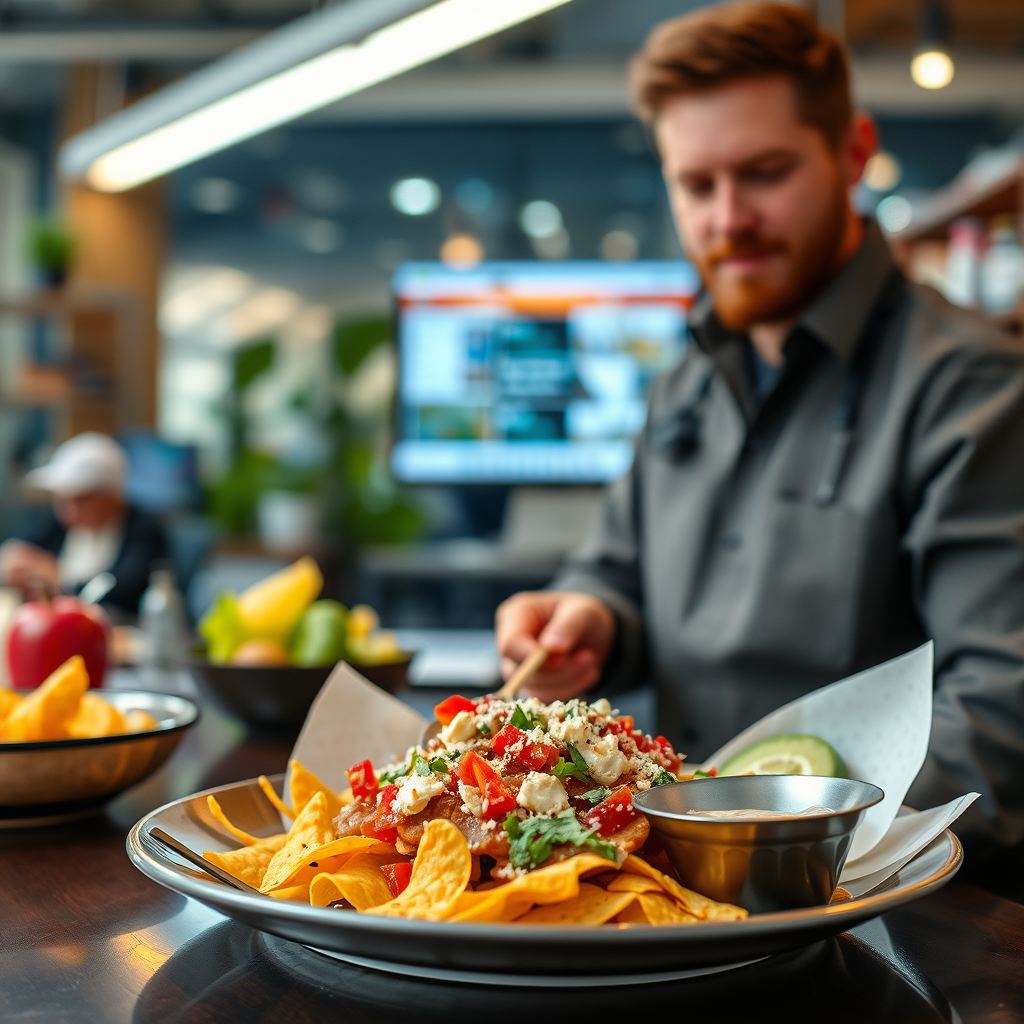 Recipe - air fryer nacho recipe
