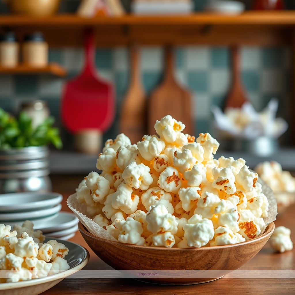 Recipe - sweet popcorn recipes