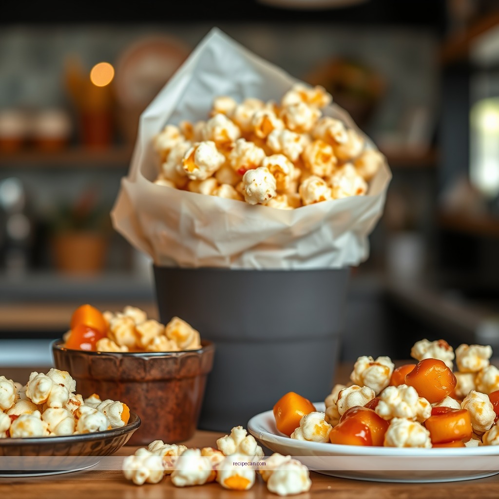 Recipe - puffed popcorn caramel recipe