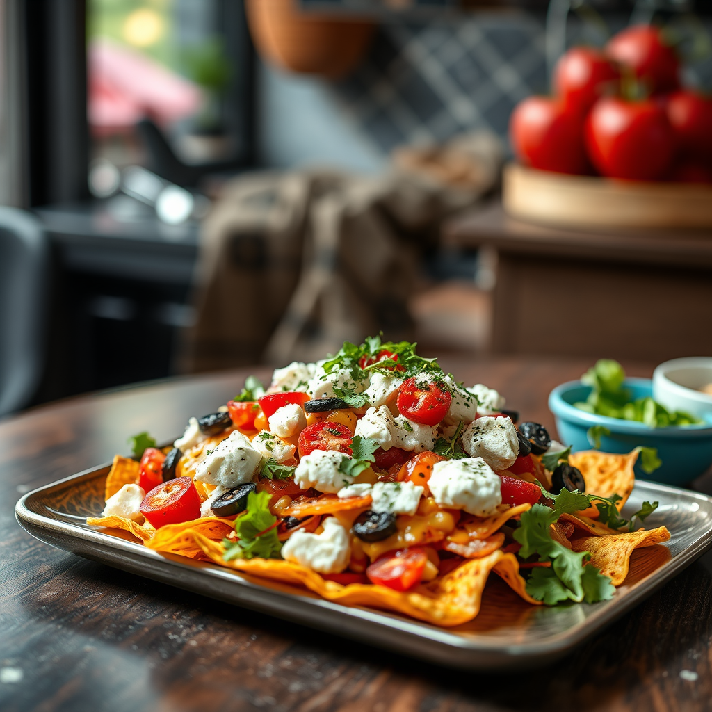 Recipe - greek nachos recipe