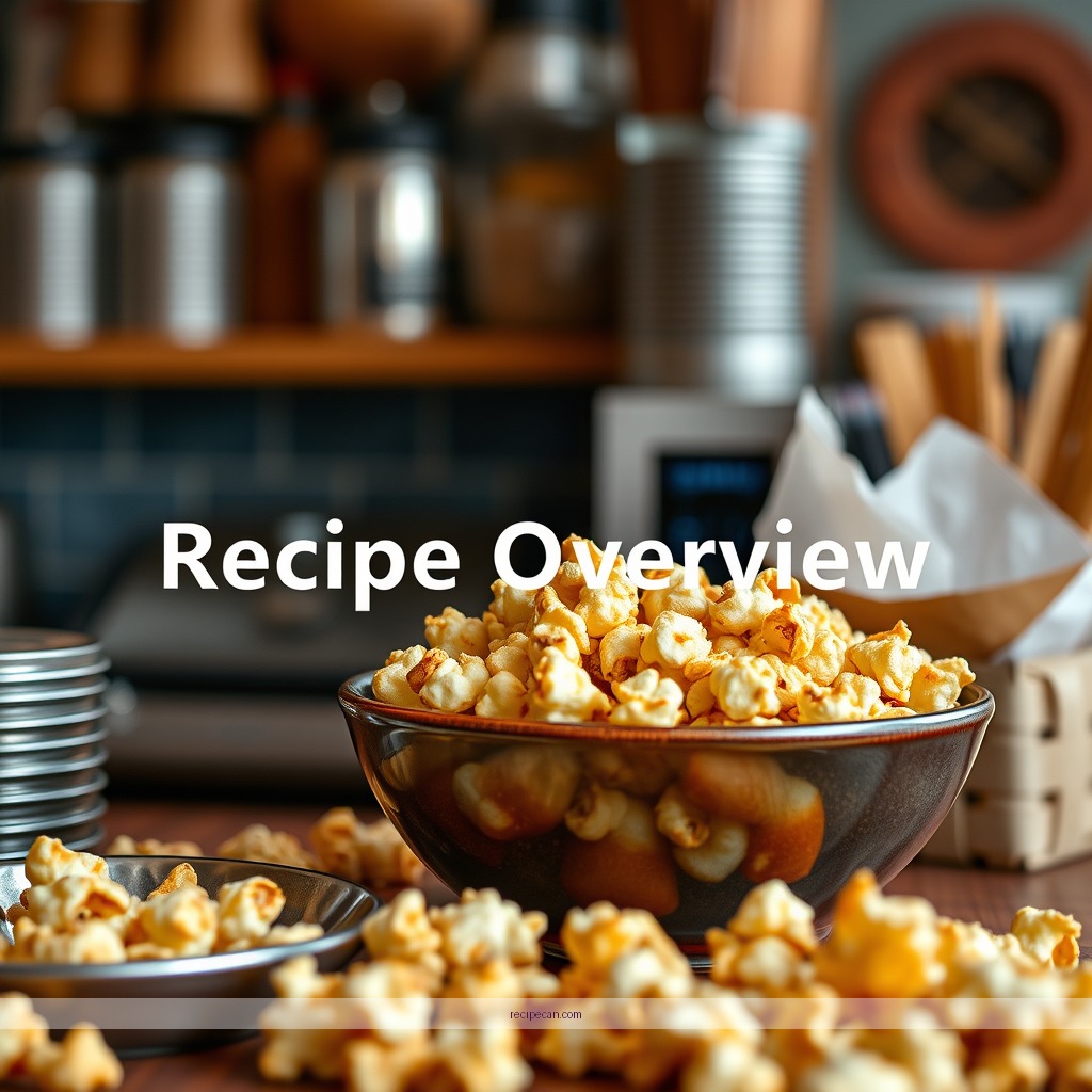 Recipe - recipe for microwave caramel popcorn