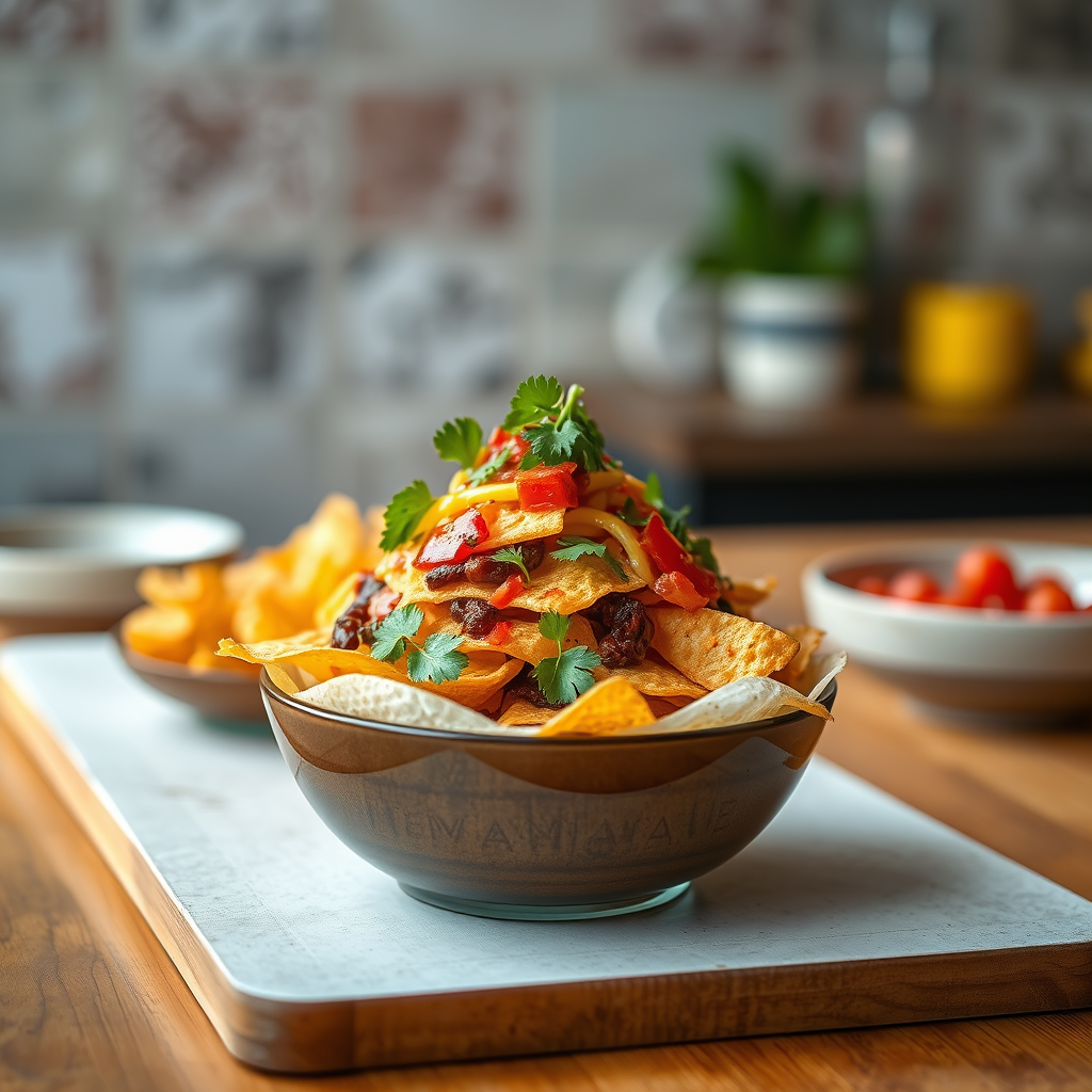 Recipe - homemade nachos chips recipe